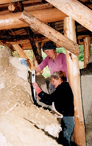 linda smiley teaching at the hollies 2005